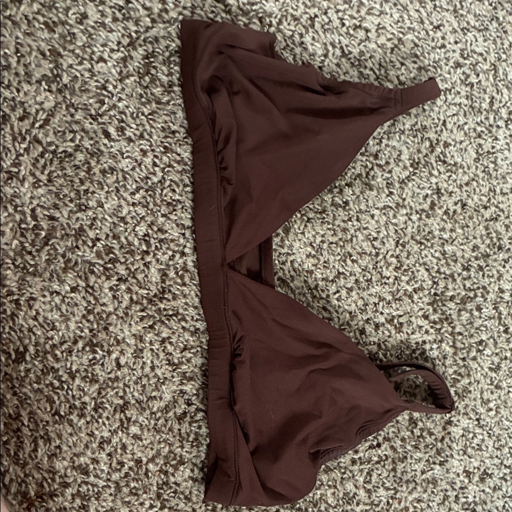 PINK Victoria's Secret Brown Triangle Bralette